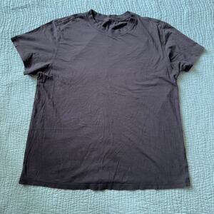 Lululemon Athltleisure Brown T-Shirt Basic Crewneck